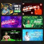 YouTube Thumbnail Set